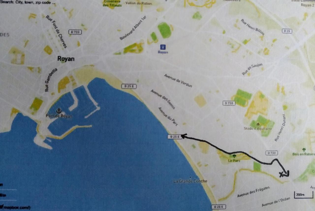 Appartement Proche Plage Et Commerces Роаян Екстериор снимка
